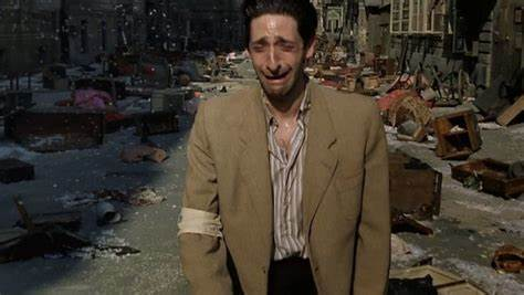 @Sophia_Nyx Roman Polanski's 'The Pianist'. As the pianist that miraculously survived genocide, Brody is brilliant. Not only did he lose significant weight for the role, but he learned how to play the piano. He deservedly won the Oscar giving an inspiring speech for his dazzling performance.