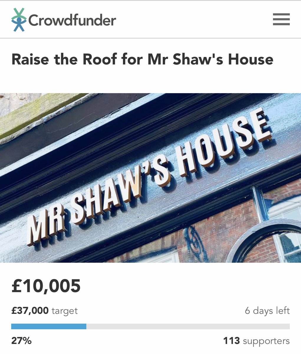 This ⬇️ makes my heart full - thank you to everyone who has helped @MrShaw75 get over £10k 👏👏👏 STILL MORE TO DO so pls pls keep sharing & visiting for fabulous coffee beer & clothing #supportsmall #crowdfunder #highstreet #derby @savethehighstr @SmallBizSatUK