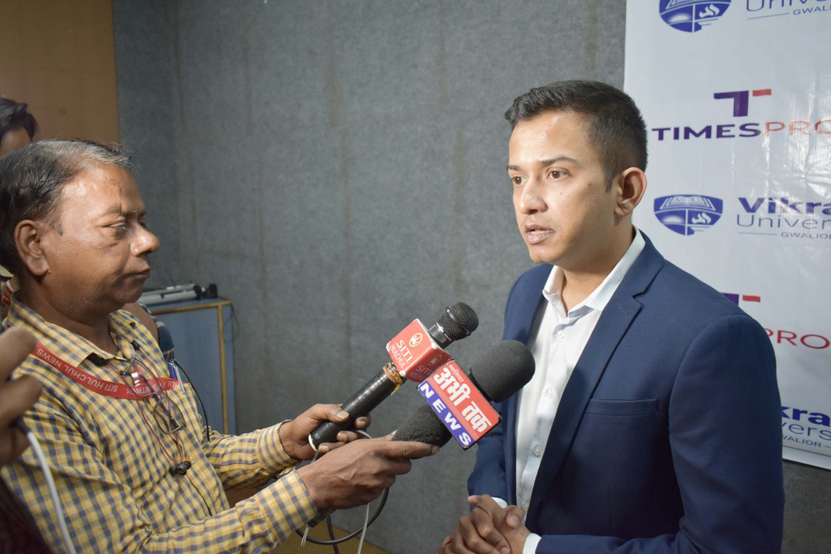 vikrant_group's tweet photo. Vikrant University is pleased to announce that it has entered into a MoU with TimesPro.
For more details kindly please visit our official website.

#MBA #TimesPro #BFSI #Ecommerce #SupplyChain #VikrantUniversity #VikrantGroupofInstitutions #Gwalior #Indore #MadhyaPradesh #India https://t.co/H4Bj2kxHyY