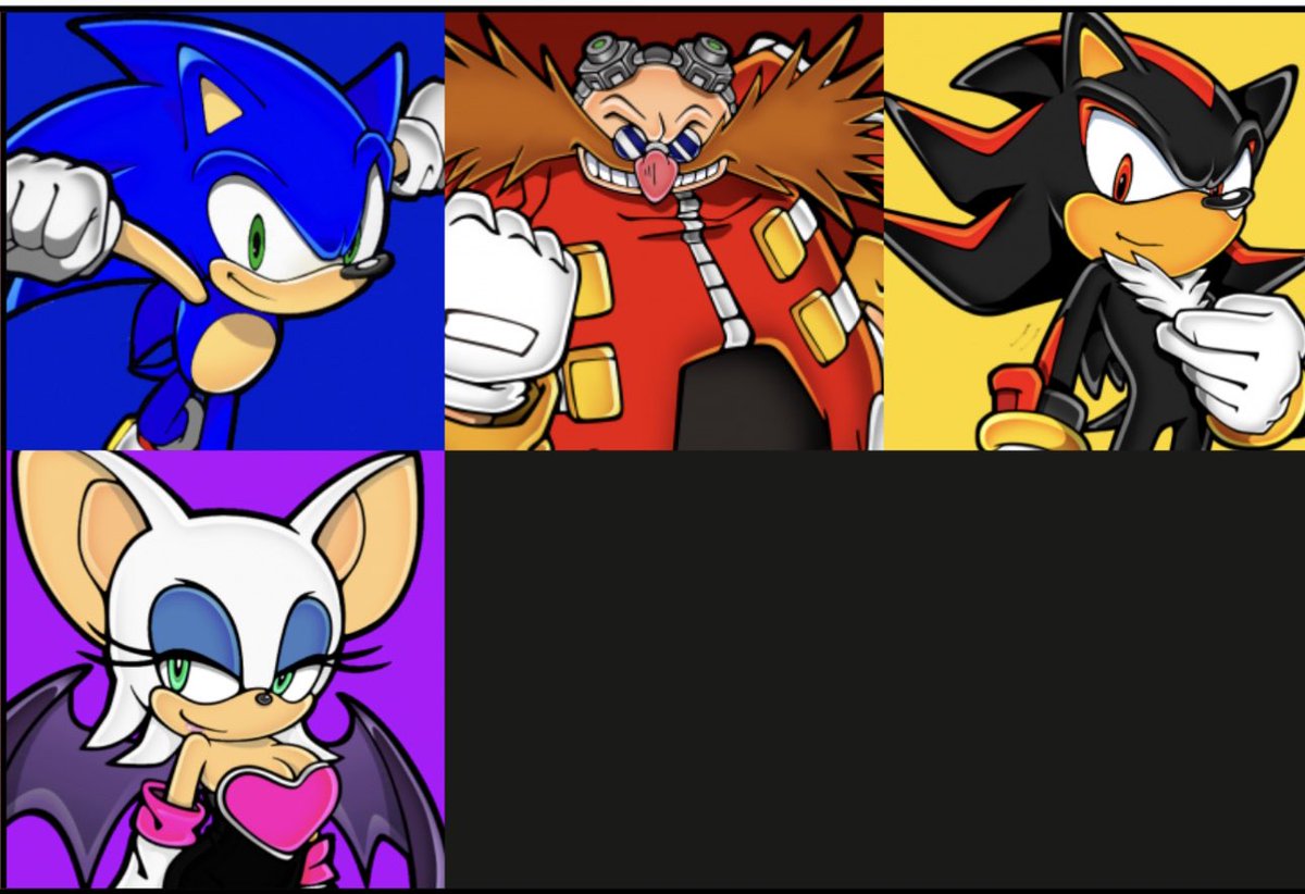 Happy Birthday to Sonic, Dr. Eggman, Shadow, and Rouge.

Both of these characters are born on the same day, June 23rd.

#Sonic #DrEggman #Shadow #Rouge #Sonic23rd