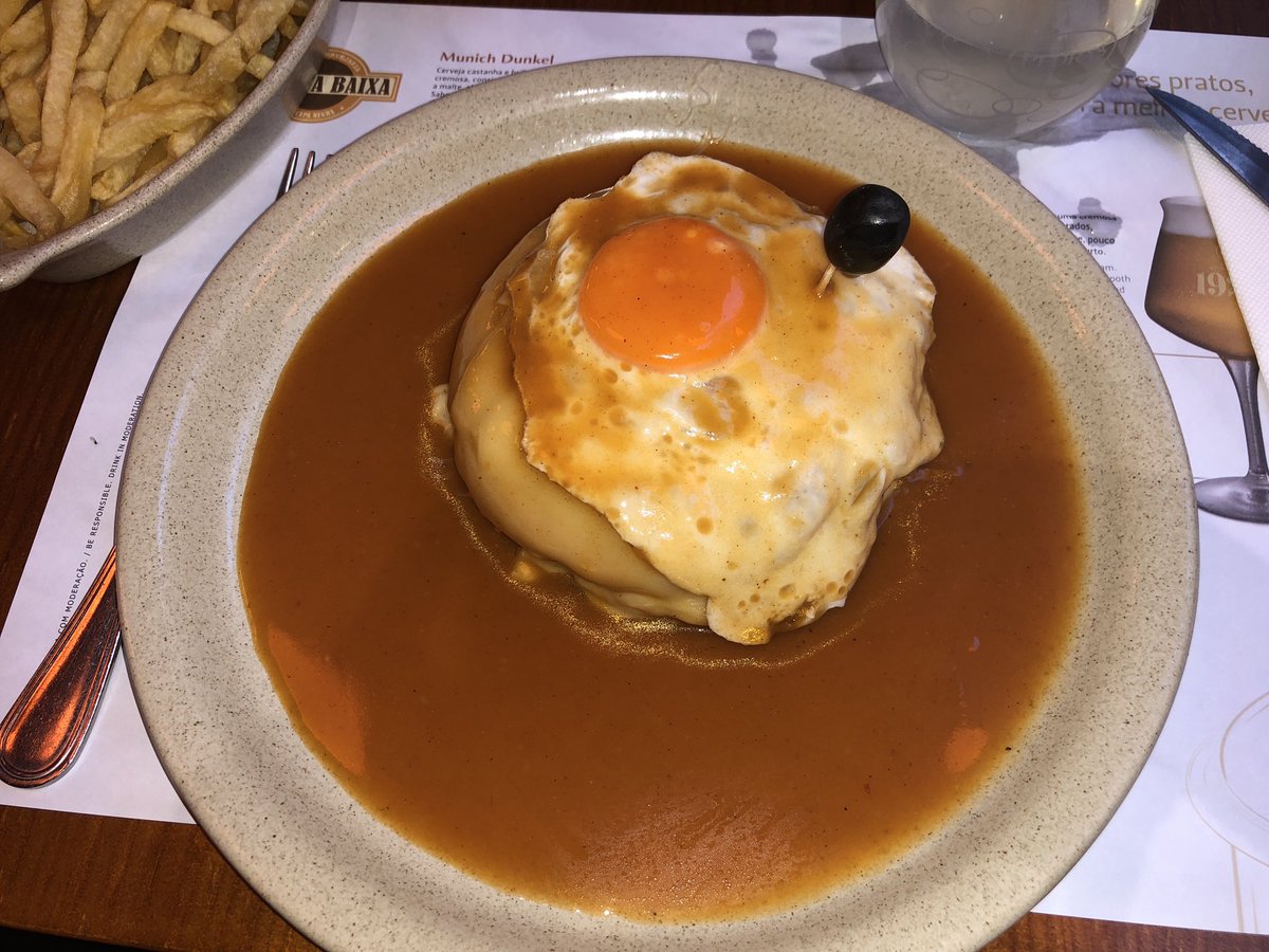 MarcNettelmann's tweet photo. local speciality of the area of #Porto is #francesinha
absolutely gorgeous, worth to try it https://t.co/63ypBo4eKE