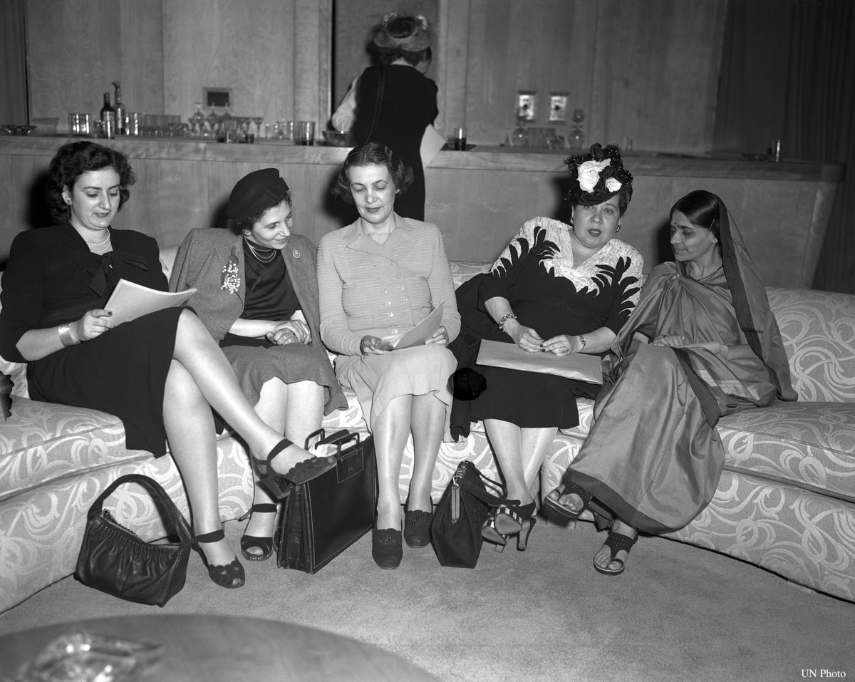 United Nations (@un) on Twitter photo Women played a vital role in the drafting & adoption of the Universal Declaration of Human Rights 75 years ago.
On #WomenInDiplomacy Day, <a href="/UNHumanRights/">UN Human Rights</a> explains how women helped ensure people everywhere can enjoy their full human rights. ohchr.org/en/stories/201… #HumanRights75 Women played a vital role in the drafting & adoption of the Universal Declaration of Human Rights 75 years ago.
On #WomenInDiplomacy Day, <a href="/UNHumanRights/">UN Human Rights</a> explains how women helped ensure people everywhere can enjoy their full human rights. ohchr.org/en/stories/201… #HumanRights75
