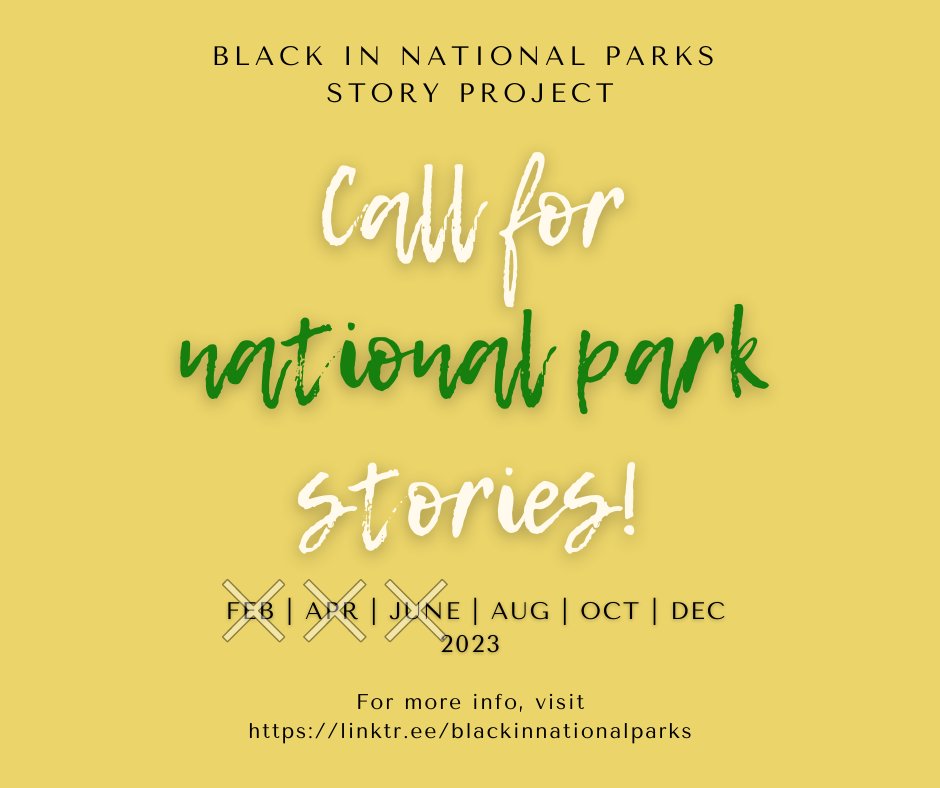 Black In National Parks Week tweet media