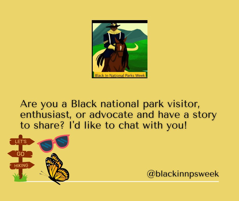 Black In National Parks Week tweet media