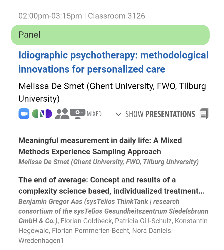 Time for a paradigm shift <a href="/SPRtweets/">SPR ➡️ Bluesky: @SPRtweets</a>? Tomorrow we're discussing idiographic methods &amp; the quest for personalized psychotherapy. An invitation to reflect on how we should(n't) research the person-specific. Welcome to join us! <a href="/bennamino44/">Benjamin Aas</a> <a href="/Gal_Lazarus/">Gal Lazarus</a> #SPRDublin2023