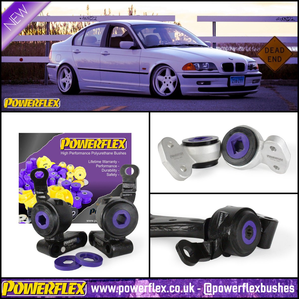 #NEW 🆕🚨➡️ BMW and Mini front control arm bushes for Gen 1 and Gen 2 Mini plus E46.

Click for more info bit.ly/3CGFGfQ 📲💻