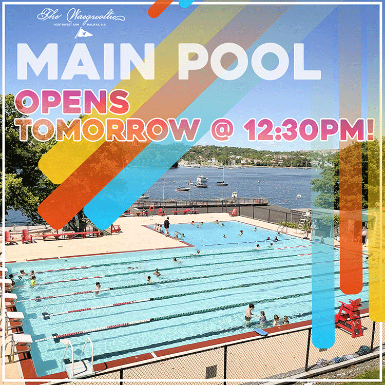 TheWaeg's tweet photo. The Main pool will be OPEN tomorrow (Saturday), starting at 12:30 PM!

After that, it will be open all season long with the summer schedule in place.

Enjoy! https://t.co/A1qbpu73a2