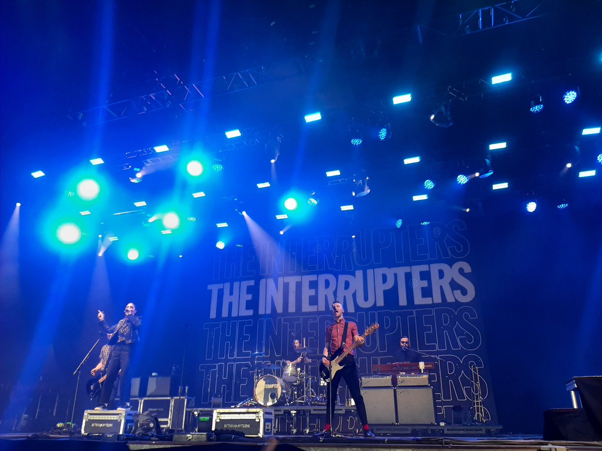 Helemaal top #theinterrupters #jeraonair