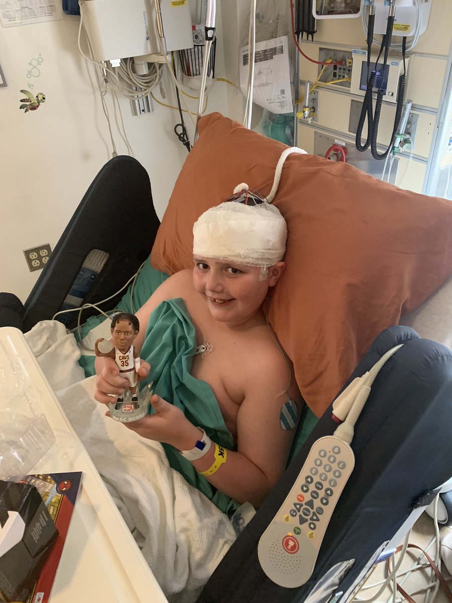 Mark Nofziger (@mnofzig) on Twitter photo Not to sure who donated this bobblehead of Isaac Okoro to the Ronald McDonald House, but my boy sure is happy here at Cleveland Clinic! #GoCavs <a href="/RMHCneo/">RMHC Northeast Ohio</a> <a href="/isaacokoro303/">IsaacOkoro</a> <a href="/cavs/">Cleveland Cavaliers</a> Not to sure who donated this bobblehead of Isaac Okoro to the Ronald McDonald House, but my boy sure is happy here at Cleveland Clinic! #GoCavs <a href="/RMHCneo/">RMHC Northeast Ohio</a> <a href="/isaacokoro303/">IsaacOkoro</a> <a href="/cavs/">Cleveland Cavaliers</a>