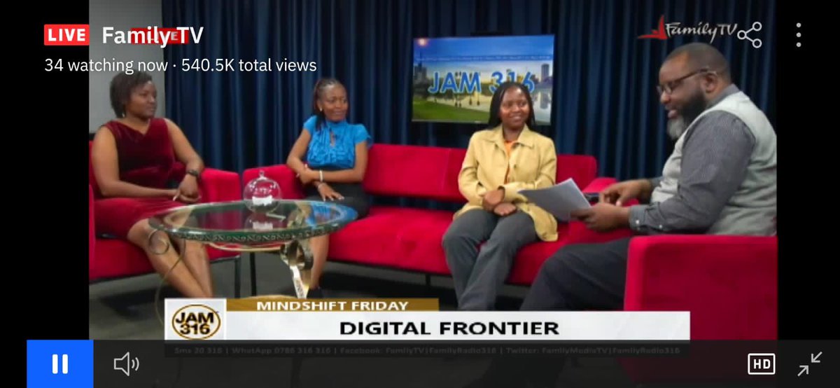 I had the great opportunity to get interviewed at @FamilyMediaTV alongside @WanjiruTyler & @d_ernn where we discussed our journey to winning the Huawei ICT Competition 2022-2023 in China.

Grateful to @HuaweiKenya @Huawei for the connection, glory, future
#tech #ict #WomenInTech