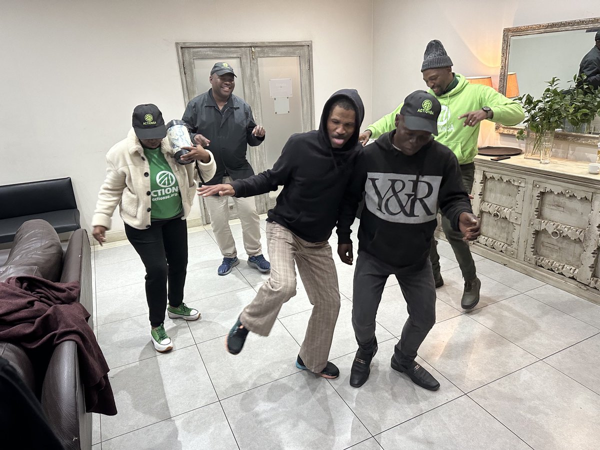 AtholT's tweet photo. After a long hard day of working and planning we are having some fun time and enjoying our camaraderie. https://t.co/6ryAbYI4f6