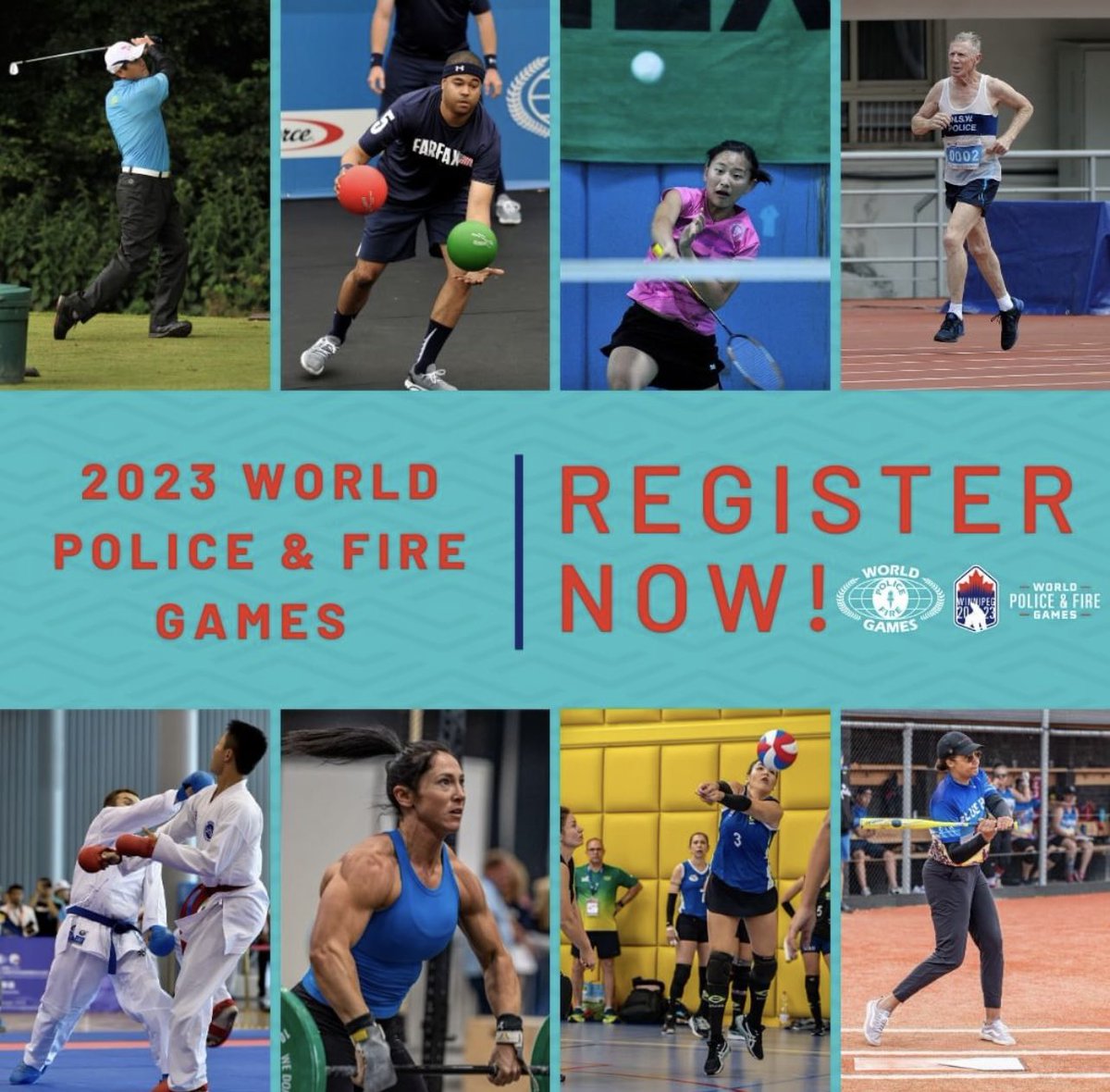 WPFG2023's tweet photo. Register for the 2023 WPFG today on our website: https://t.co/vpvlgqHpVB
#Canada #Sports #WPFG #FrontLinetoFinishLine #OnlyInThePeg #2023WPFG #FirstResponders #Winnipeg #SeeYouinWinnipeg #Manitoba https://t.co/uhm1WKuQ3l