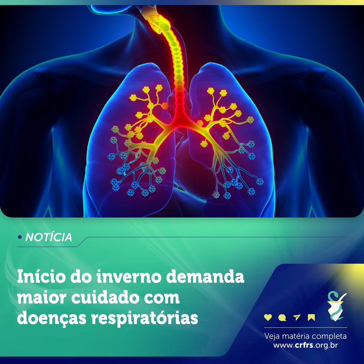 #NewsFarma:              

A maior transmissão durante o inverno ocorre por conta de hábitos relacionados ao frio, como a maior permanência em espaços fechados e com pouca ventilação.

📷 Confira a matéria: shre.ink/lpwl
