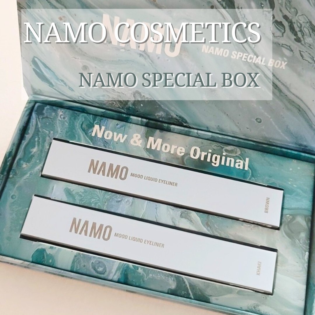 mitsutaro0811's tweet photo. #NAMOCOSMETICS
NAMO SPECIAL BOX
MOOD LIQUID EYELINER
BROWN/KHAKI
気分に合わせて使い分けができる
カラーアイライナーᝰ✍🏻
オシャレなBOXにペンシルも可愛い♡
@AUEID_official #PR
⇩続 https://t.co/78xKOAqXgw