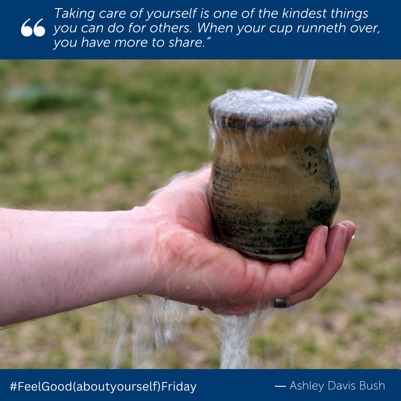 Be kind to yourself (and others) 
#FeelGood(aboutyourself)Friday