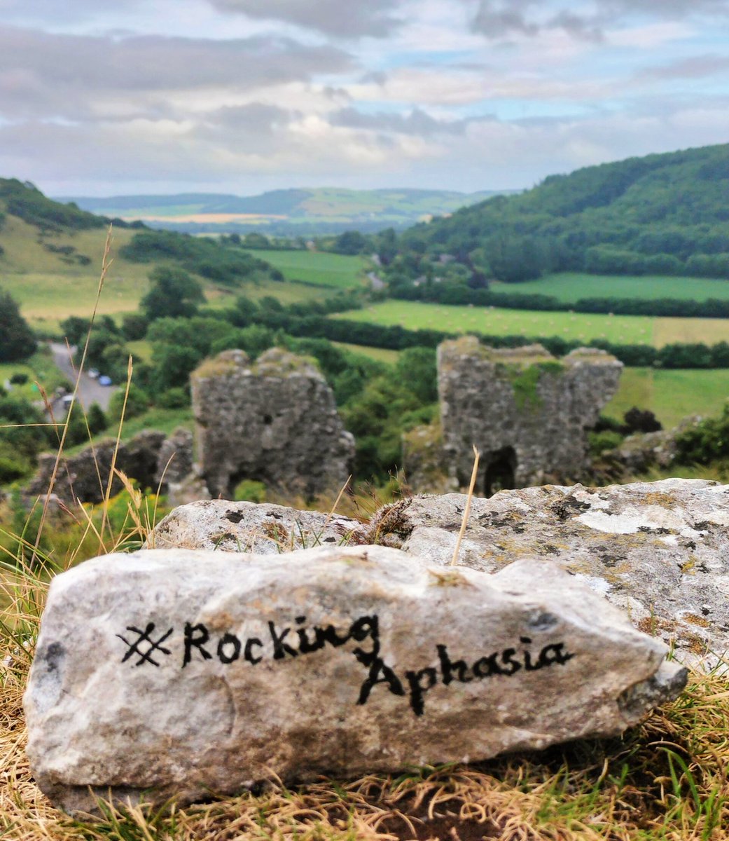 #RockingAphasia at the #RockOfDunamase, #Laois, Ireland 🪨🏰

#AphasiaAwarenessMonth
@ARCaphasia @AphasiaIcafe @abracabadger