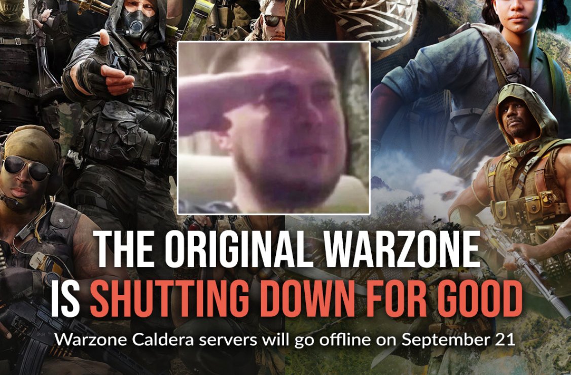 Call of Duty: Warzone Shutting Down on 21st September Across PS5