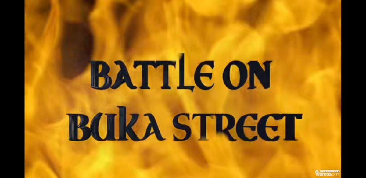 Ọmọ #battleonbukastreet is 🔥🔥.
Kodus to my fave @funkeakindele 
Much love to @tobimakinde_ 
@realmercyj you outdid yourself!!!.Every scene that involves you had me rolling on the floor even the emotional scenes.
To the rest of the cast and crew of this beautiful project 👏👏