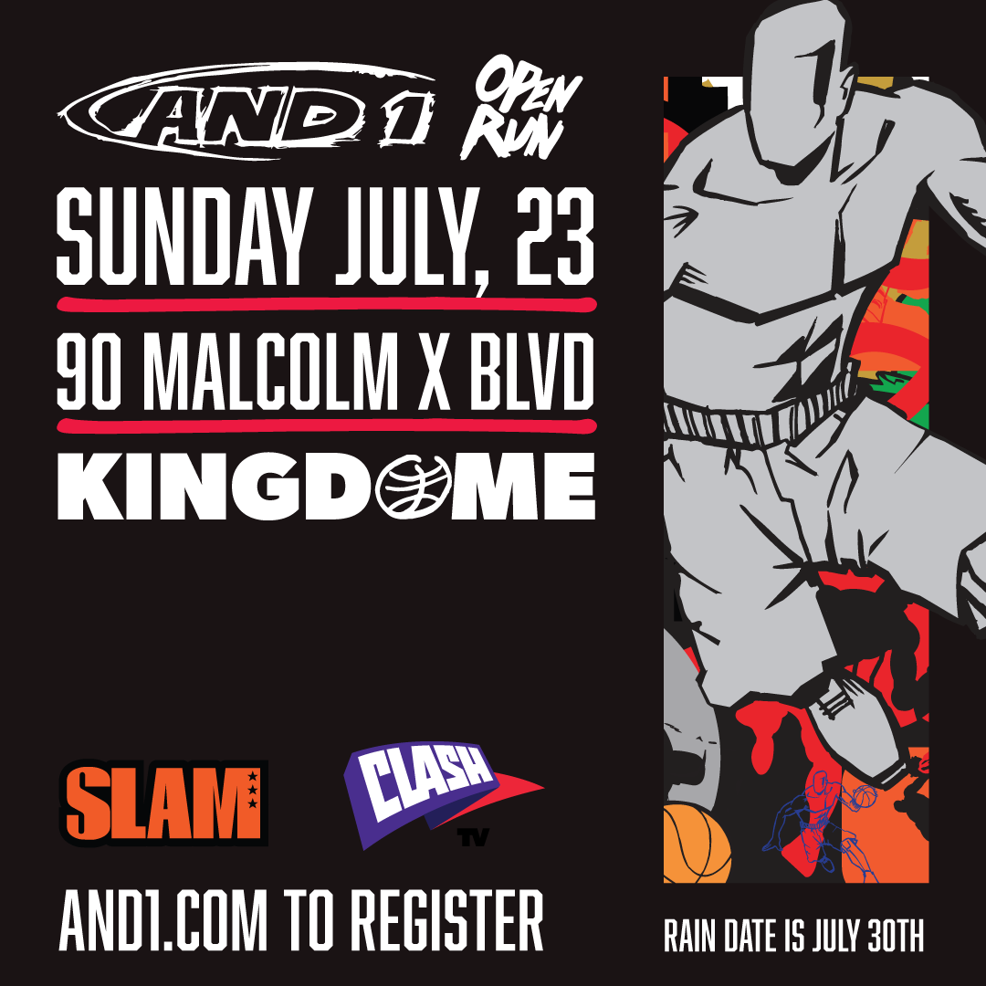 SLAM_HS's tweet photo. NEW YORK!!!  

The return of the Open Run. @and1basketball is in the city that never sleeps looking for the best hoopers.   

Sunday, July 23. https://t.co/TlB5jCU7Wg https://t.co/8LbPeD9xP0