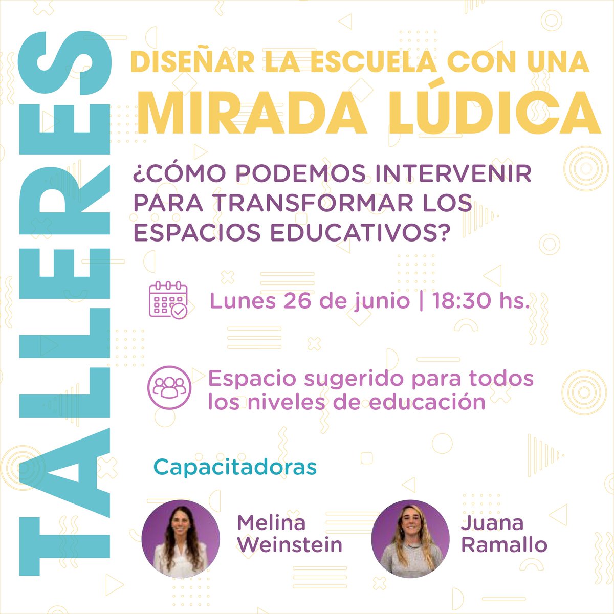 Te invitamos a participar del primer taller GRATUITO virtual del ciclo de talleres de formación e intercambio que vamos a realizar en Somos Red⚡️ 📅 ¿Cuándo será? El lunes 26/6 a las 18:30hs. 📝Los cupos son limitados. ¡Inscribite en este link! lnkd.in/dTVd9Pm5