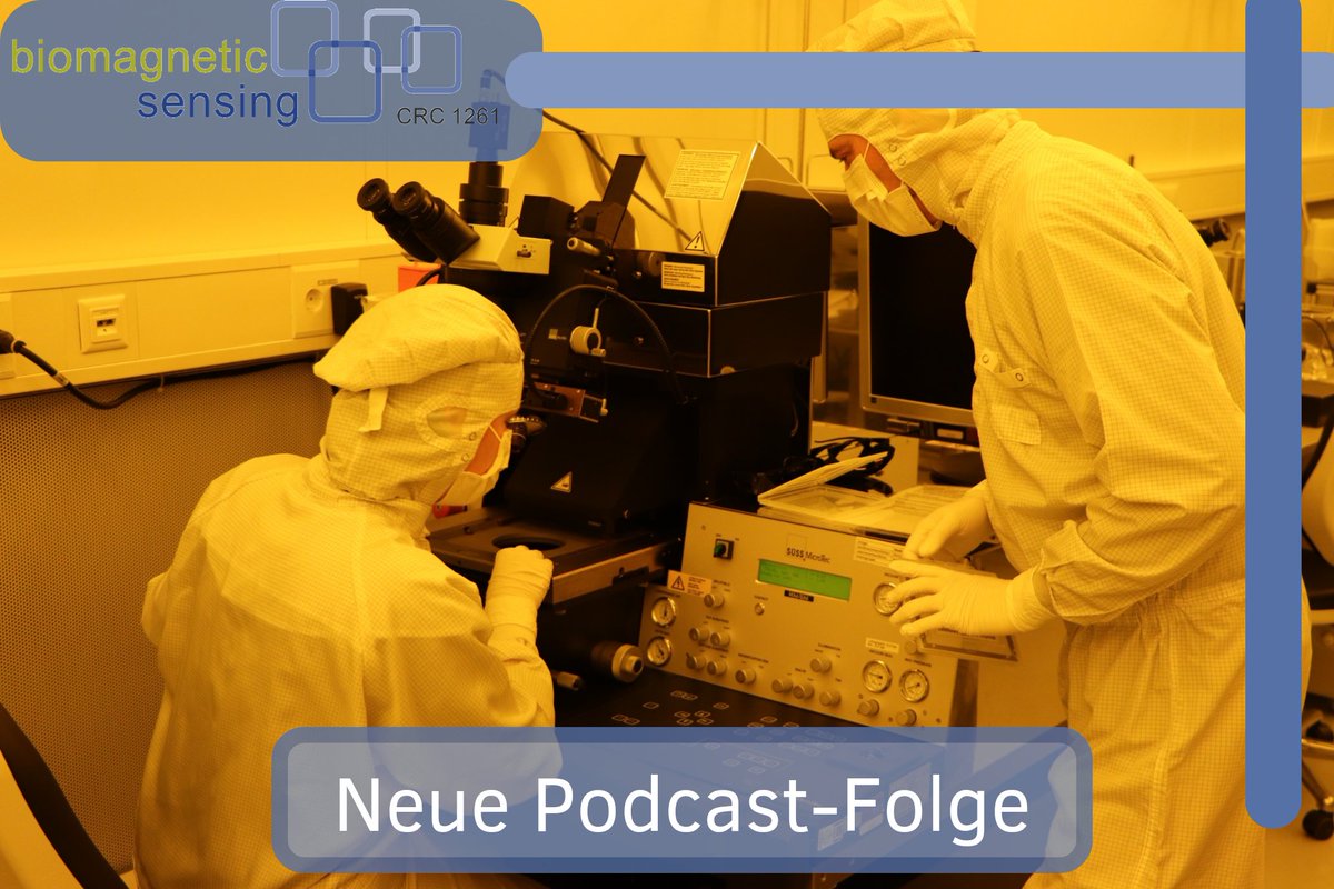 biomagsensing's tweet photo. Join Dr. Dirk Meyners and https://t.co/4JwoVuV5Am. Jana Meyers on the latest CRC1261 podcast episode as they explore sensor manufacturing. From microchips to mechanical components, they share insights into creating compact sensors that seamlessly integrate into different systems. https://t.co/es5Qo6c60P