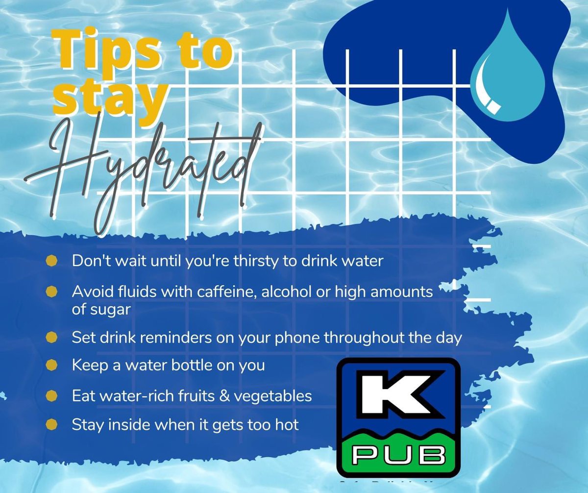 It's National Hydration Day today. 💦 🥵Make sure to follow these tips to stay hydrated in this heat wave!
#highqualityH20
