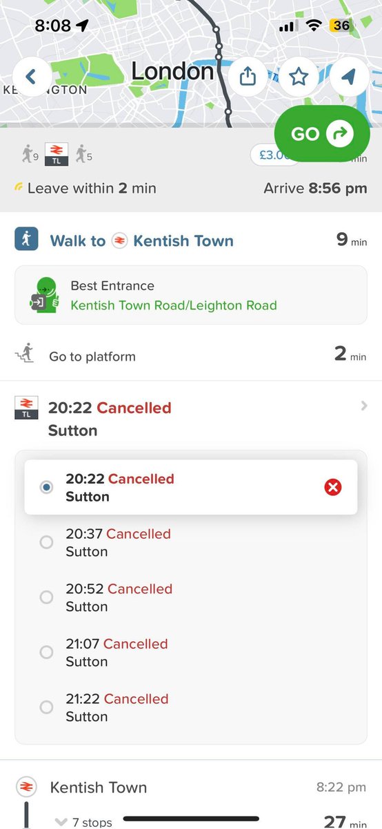EdShnee's tweet photo. @TLRailUK is genuinely a Friday night ruiner https://t.co/fvdqmfQyhN