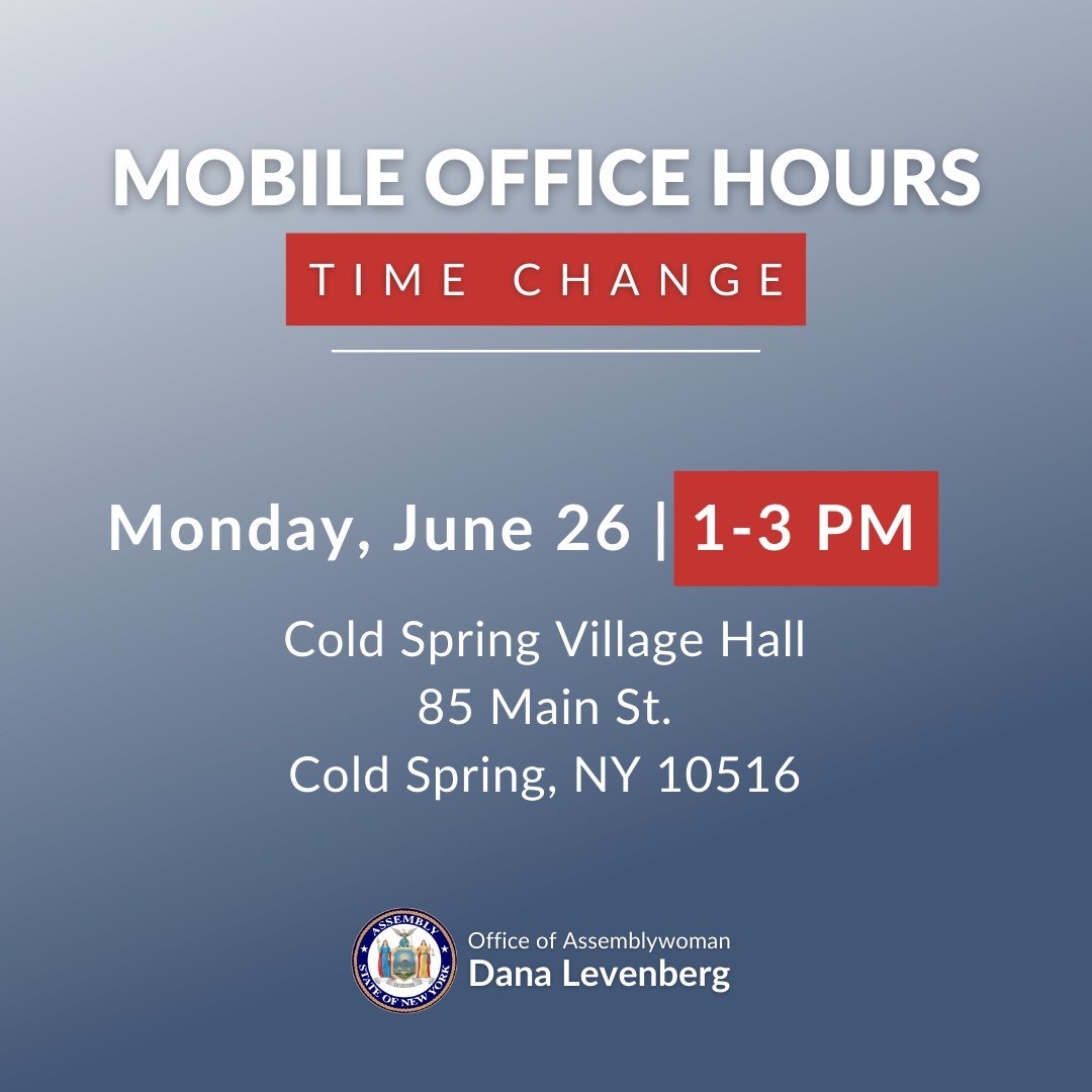 NYS Assemblywoman Dana Levenberg (AMDanaLevenberg) / Twitter