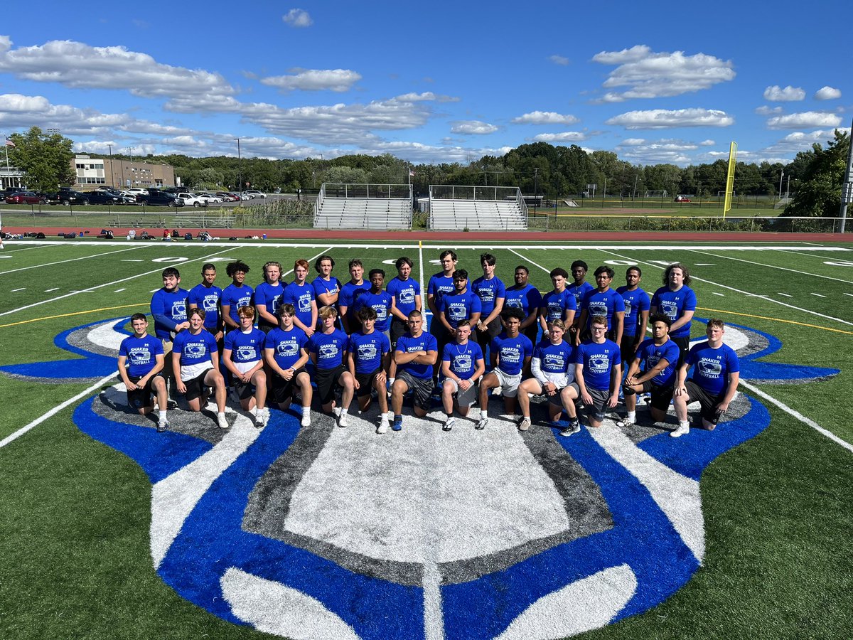 Congratulations to all of our Shaker graduates who are walking across the stage tomorrow! Special congrats to this group of young men. Our SHS football class of ‘23 is a special group on and off the playing field. #AlwaysABison