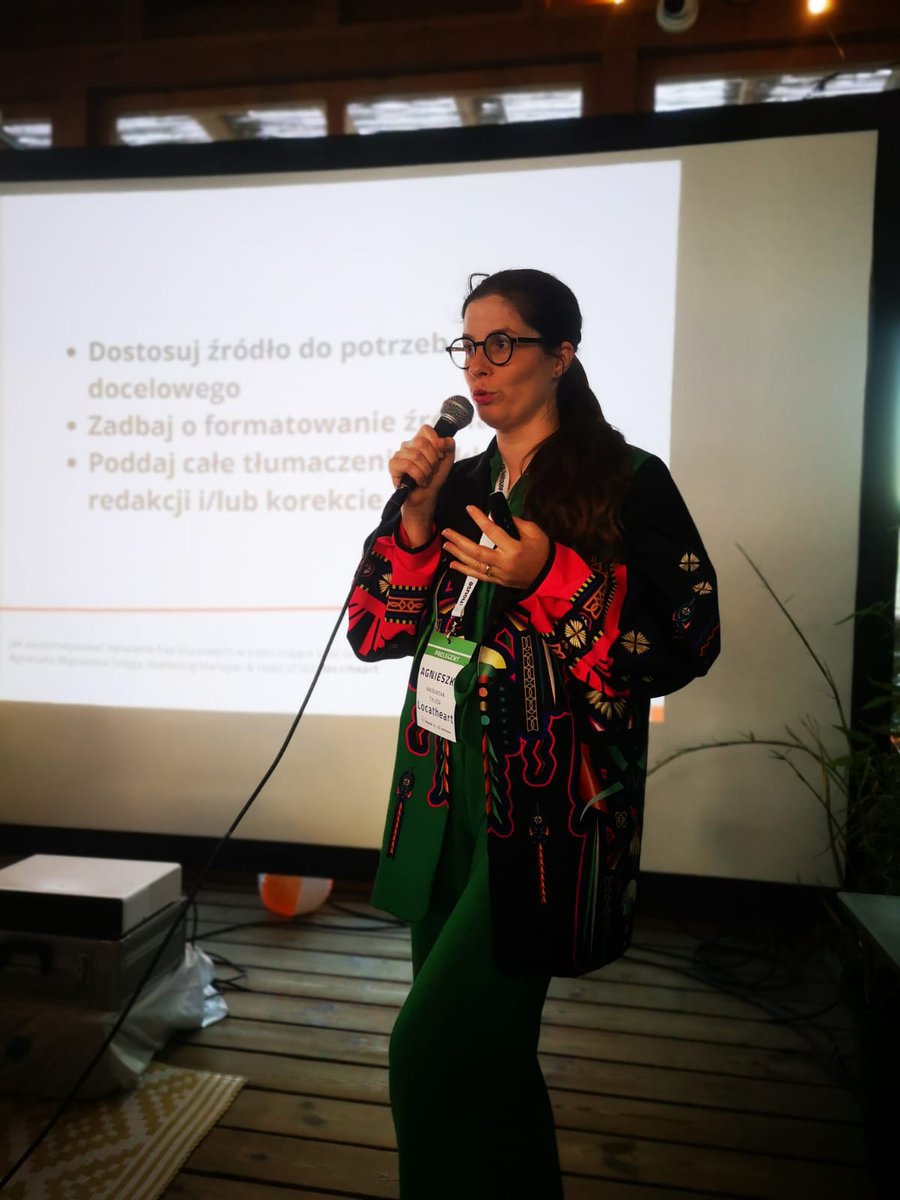 #teraz na #seo Poland on Tour w #gdansk - Agnieszka Wąsowska-Telęga z prelekcją "Jak zautomatyzować wplatanie fraz kluczowych w treści mające setki tysięcy słów?"