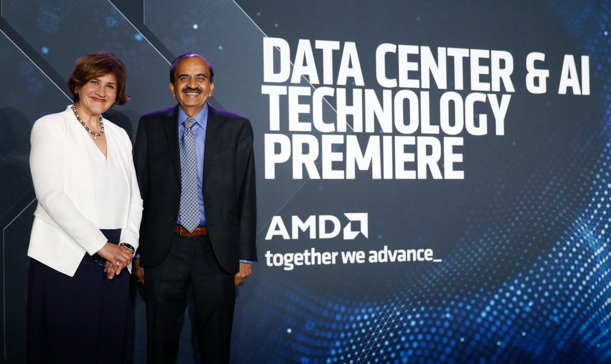 prem_jain2's tweet photo. Shoutout to my good friend and longtime colleague @SoniJiandani for leading our session at the @AMD Premiere event to discuss the latest @AMDNetworking #technology with our customers. It’s a joy to watch you on stage! https://t.co/Uk8furWydY