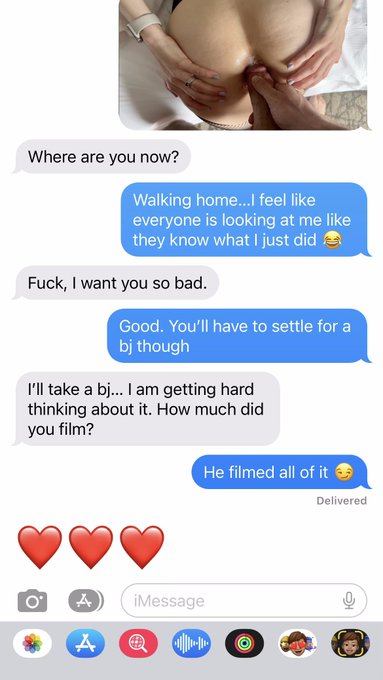 Ever wonder what it's like to be married to a hotwife? Here is a little text conversation with my husband