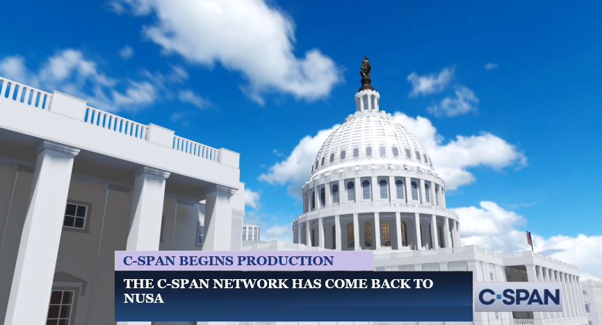 cspan_rp's tweet photo. C-SPAN has recently rejoined the nUSA Community! Broadcasting your unfiltered view of news! https://t.co/AIZdthLXil