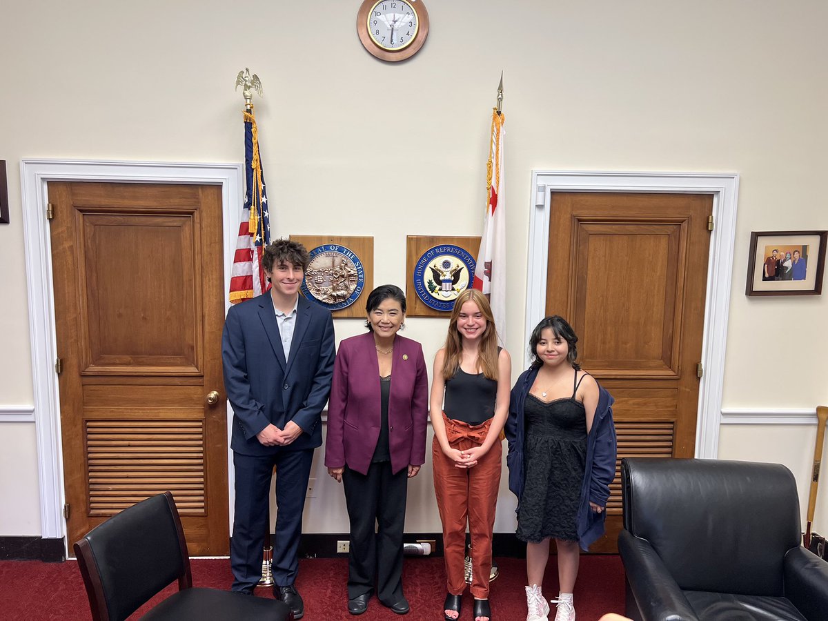 Thank you <a href="/RepJudyChu/">Judy Chu</a> for meeting with Max, Mckenna and Kairi during #FAD2023 and listening to their medical journeys and the vital role <a href="/ChildrensLA/">Children's Hospital LA</a> and <a href="/UCLAMCH/">UCLAMattelChildrens</a> play in their care. #Fearless4Kids