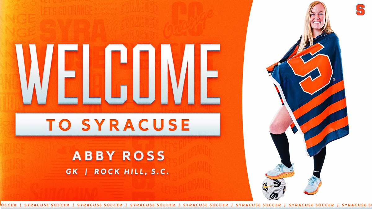 CuseWSOC's tweet photo. The Orange just became better! We can't wait for Abby to arrive on campus! 🍊⚽️ https://t.co/Z1BfzU7eHn