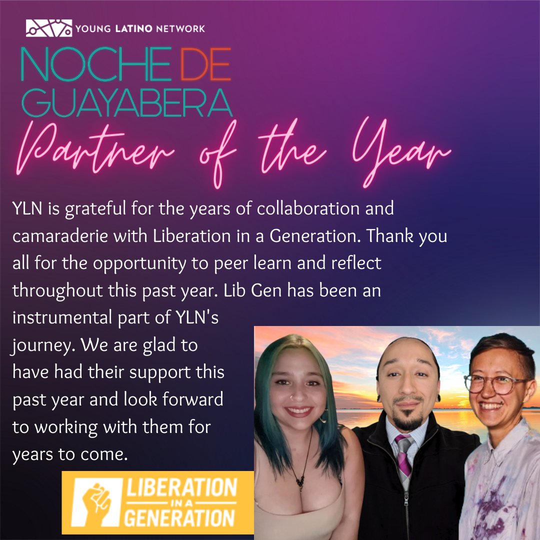 🥁DRUM ROLL PLEASE!🥁

We could not be more thrilled to announce this year's distinguished Noce de Guayabera awardees!
<a href="/s_leonel01/">Leonel</a>
<a href="/BellaSinCle/">Bella Sin</a> 
@ligen_econ
Congratulations to our awardees for your hard work en nuestra comunidad. 

Purchase tickets here: secure.everyaction.com/exwrqjtBNUCjOl…