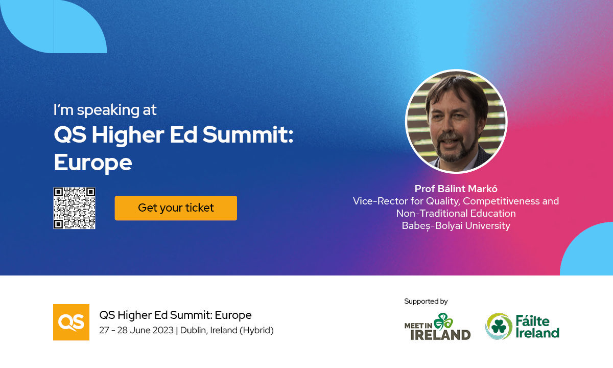 Dublin, here I come! Will be at the QS summit as panellist. #QSHigherEdSummit #UBB #fivestars