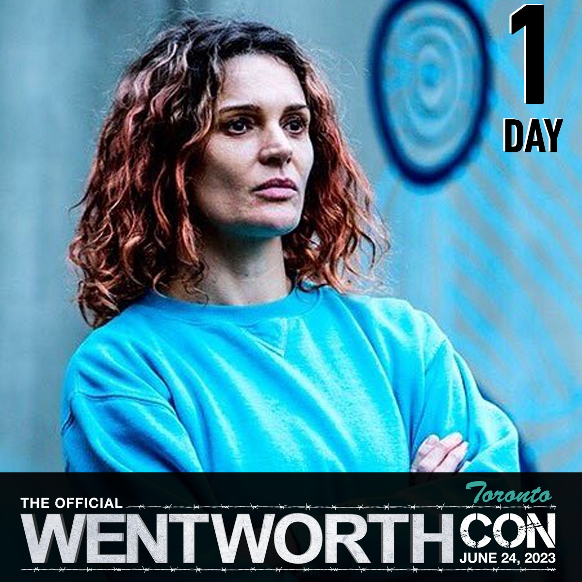 Are. You. Ready. TORONTO?! #WentworthCon starts tomorrow! 💥

Early Registration begins tonight at 6pm in Hazel McCallion D. Our Compound Meet Up will be in the Greenwich room at 7pm.🔥

See you all soon! 😁