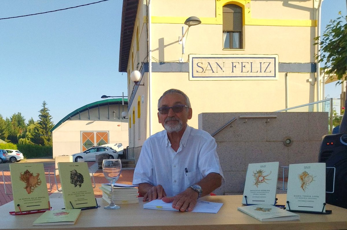 espaciosanfeliz's tweet photo. Hoy sacamos la #poesía a la calle.

https://t.co/YGjKbROKLK

#factor #espaciosanfeliz #ursamaior #león #leónescultura #leonesp #sanfelizdetorío #eolasediciones #menoslobos https://t.co/ZTKr5Hn0Ul