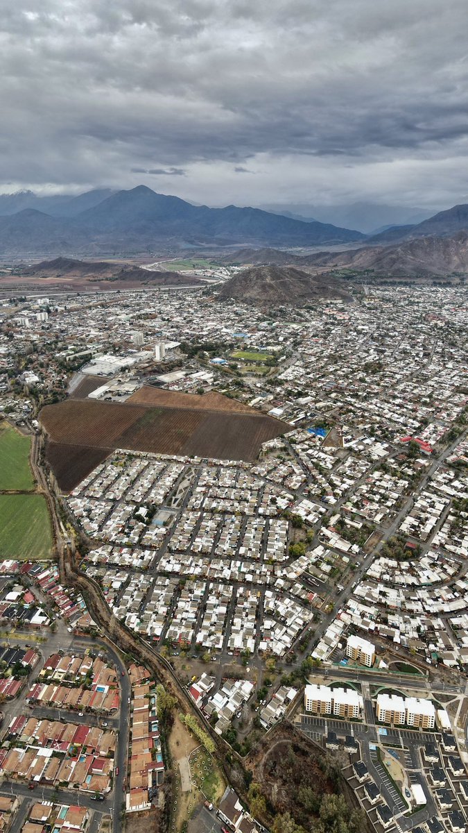 Los Andes, una pequeña tregua de la lluvia en la ciudad.
<a href="/losandeshoytwit/">Los Andes Hoy</a> <a href="/munidelosandes/">Muni Los Andes</a>