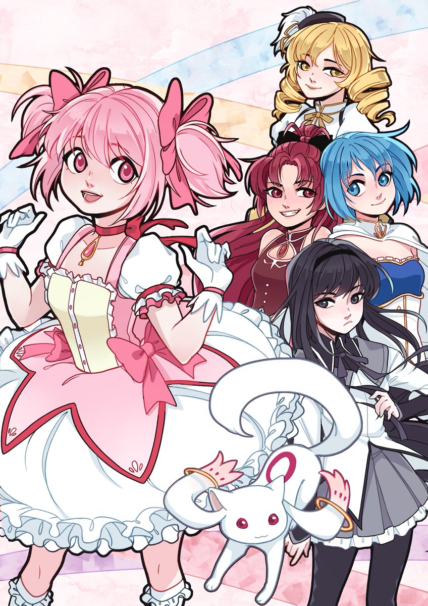 CrowsOfAutumn's tweet photo. Some magical girls ✨✨

#MadokaMagica #fanart https://t.co/Yn9TdXE92H