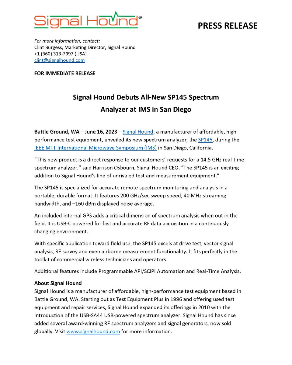 Signal Hound tweet media