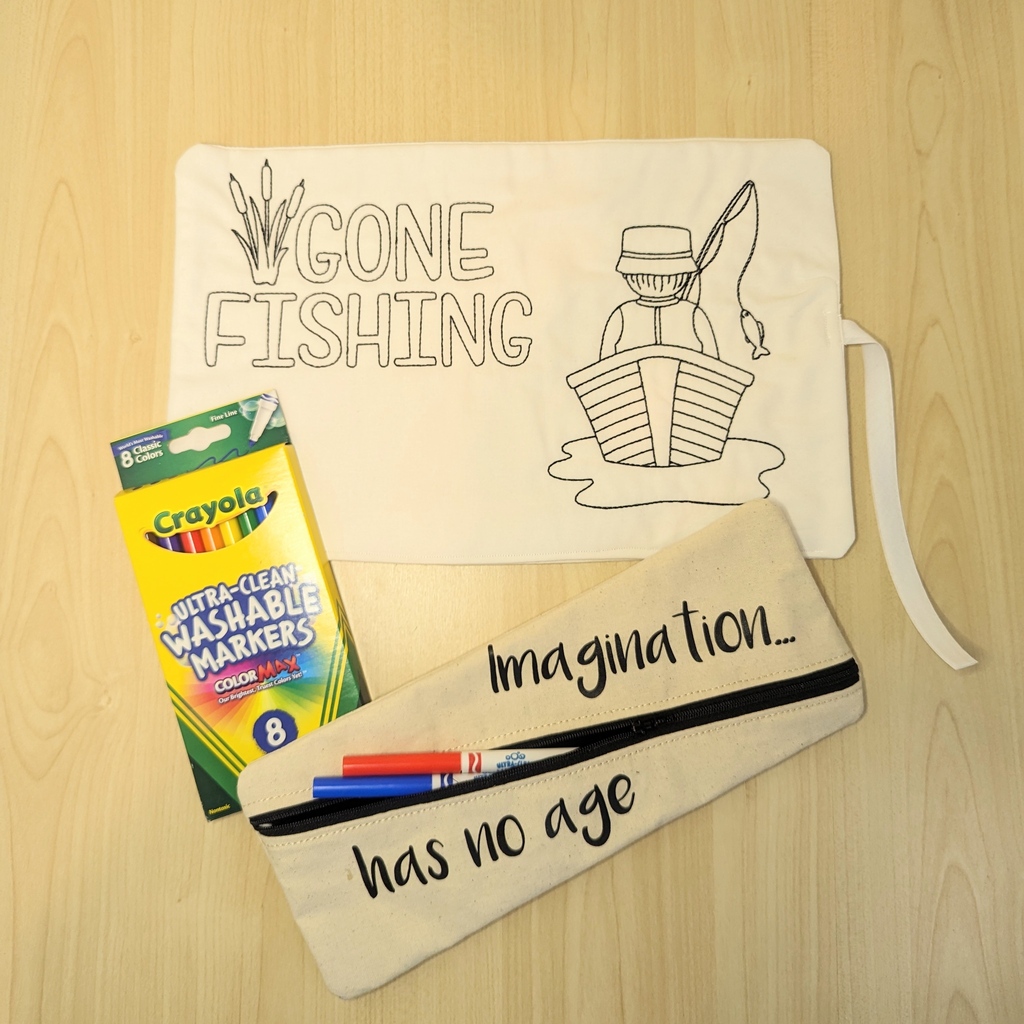 Do you know anyone that loves the great outdoors and coloring? Our Gone Fishing Reusable Coloring Activity Mat has everything they need for an adventure full of creativity and fun! 

lelunastar.com/products/activ…

#GoneFishing #AdventureAwaits #lelunastar #imaginativeplay  #coloring