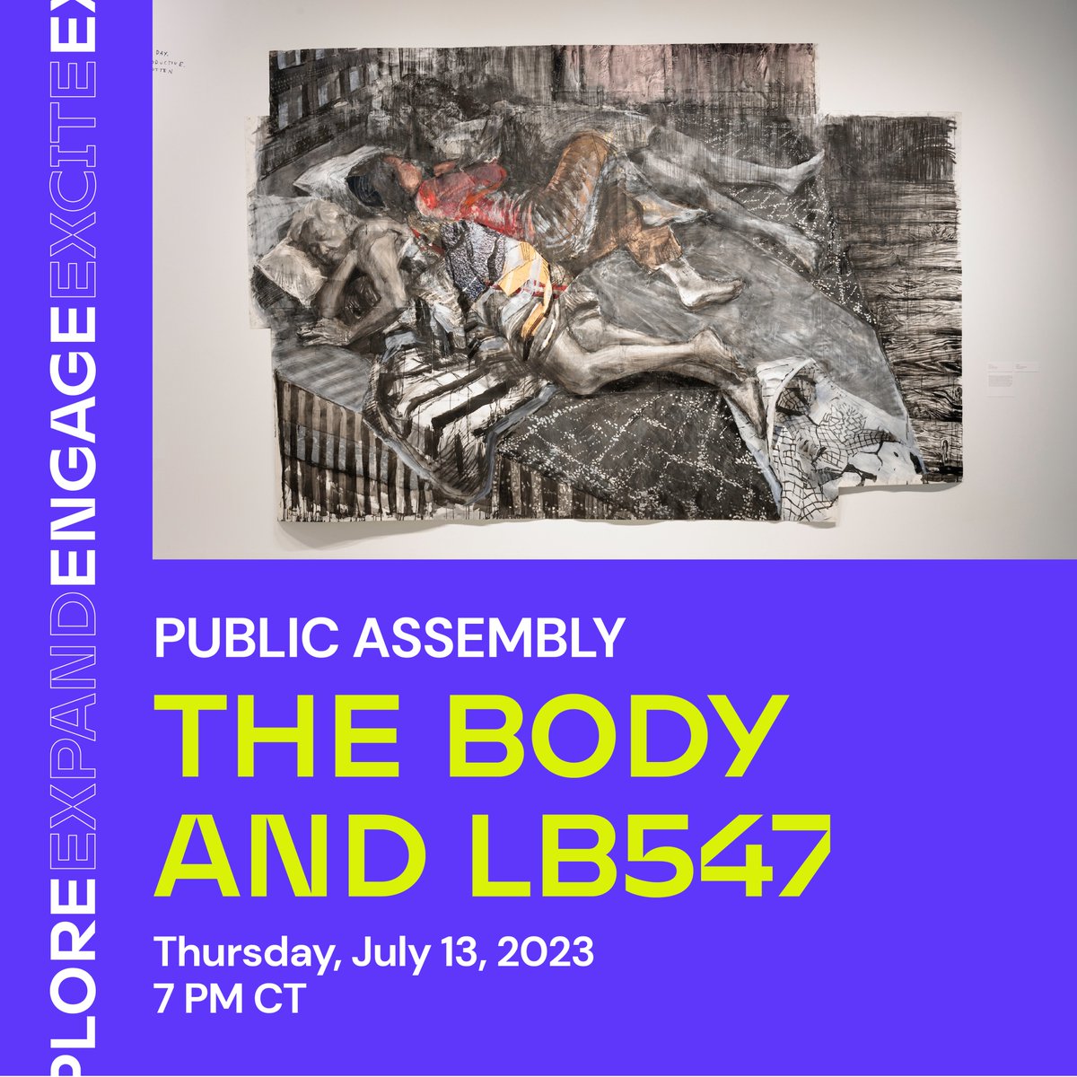 bemiscenter's tweet photo. PUBLIC ASSEMBLY: THE BODY AND LB547 | July 13, 7 PM
#bemis #contemporaryart #publicassembly #lb547 https://t.co/sU4KxzG2zk