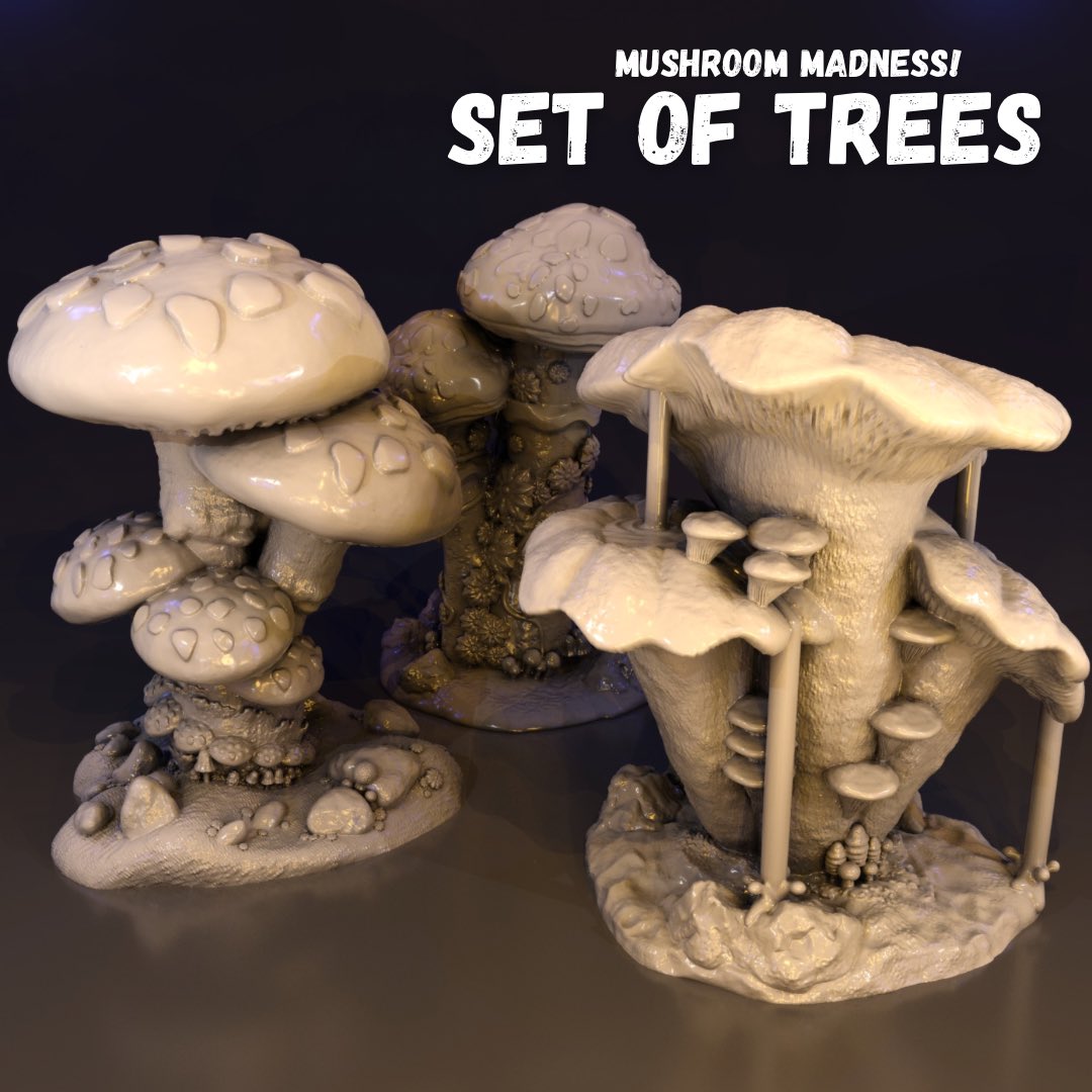 krakulu's tweet photo. Check out the Trees and Wall Terrain included in our Kickstarter 🌳😊

We included a variety of each, including broken walls!

#kickstarter #3dprinting #ttrpg

https://t.co/rf8xK2nMH4 https://t.co/9cJLLq12Oe