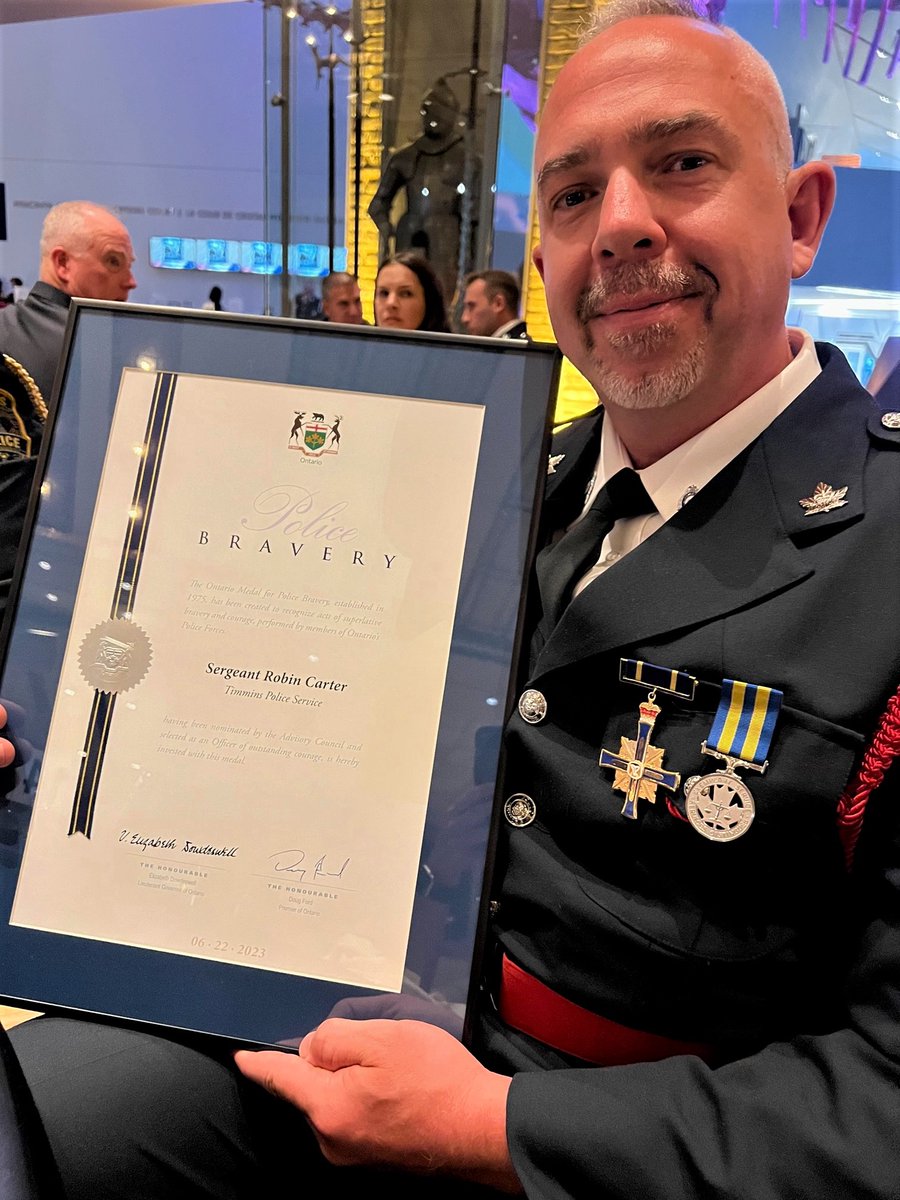 Timmins Police on Twitter "Timmins Police officers receive recognition