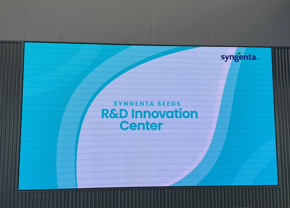 Zeniticist's tweet photo. An excellent event today to celebrate the grand opening of the Syngenta innovation center at Malta, IL! A great turn out with farmers, community members, high school and college students, and Syngenta leadership. #Syngentaproud #agtech #SyngentaGrandOpening @SyngentaUS @Syngenta https://t.co/H0eBY6ZDIU