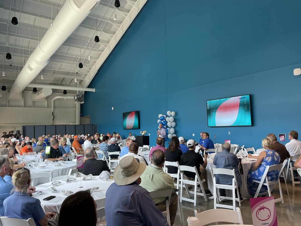 Zeniticist's tweet photo. An excellent event today to celebrate the grand opening of the Syngenta innovation center at Malta, IL! A great turn out with farmers, community members, high school and college students, and Syngenta leadership. #Syngentaproud #agtech #SyngentaGrandOpening @SyngentaUS @Syngenta https://t.co/H0eBY6ZDIU