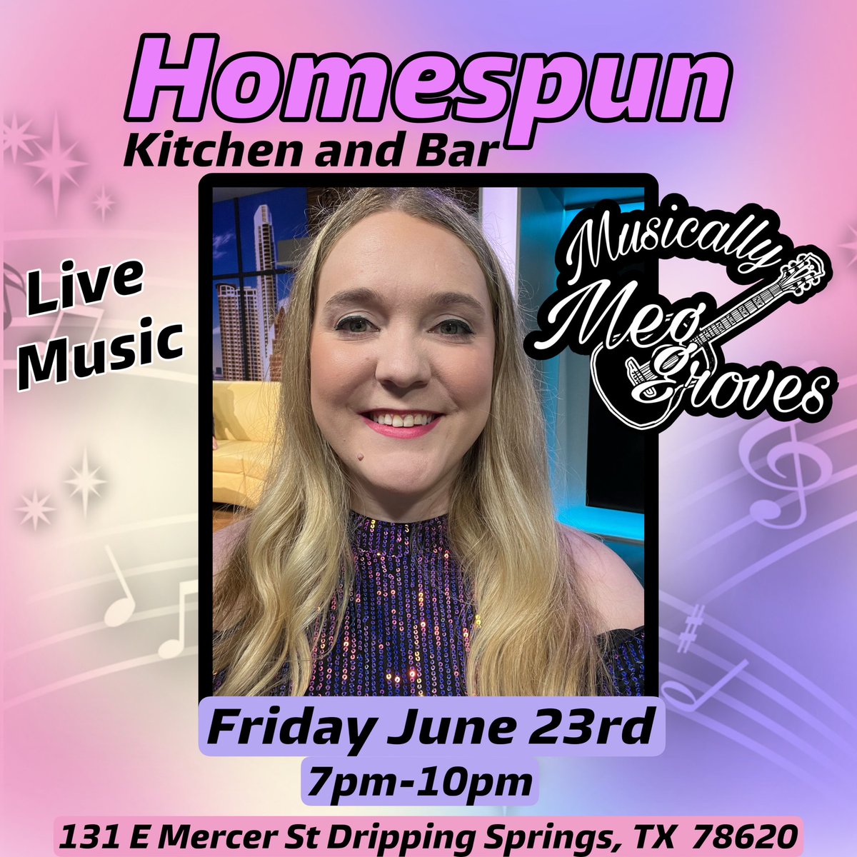 I’m back at Homespun! 
Today Friday June 23rd from 7pm-10pm 

131 E Mercer St
Dripping Springs, TX  78620

#livemusic #musician #musicians #music #liveperformance #austintexas #austin #austinmusicscene #austinmusic #austintx #drippingspringstx #drippingsprings