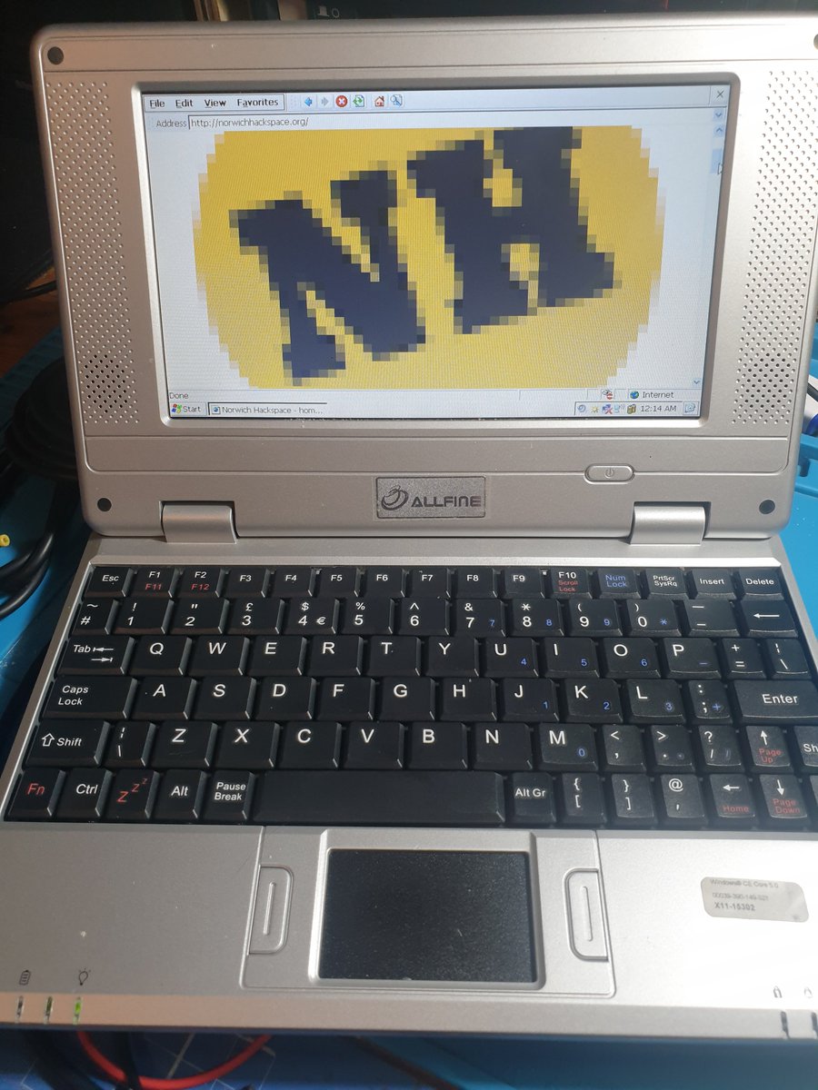 If you are wondering if our website displays on a 20 year old Windows CE 5.0 "laptop".... Yes. Yes it does.